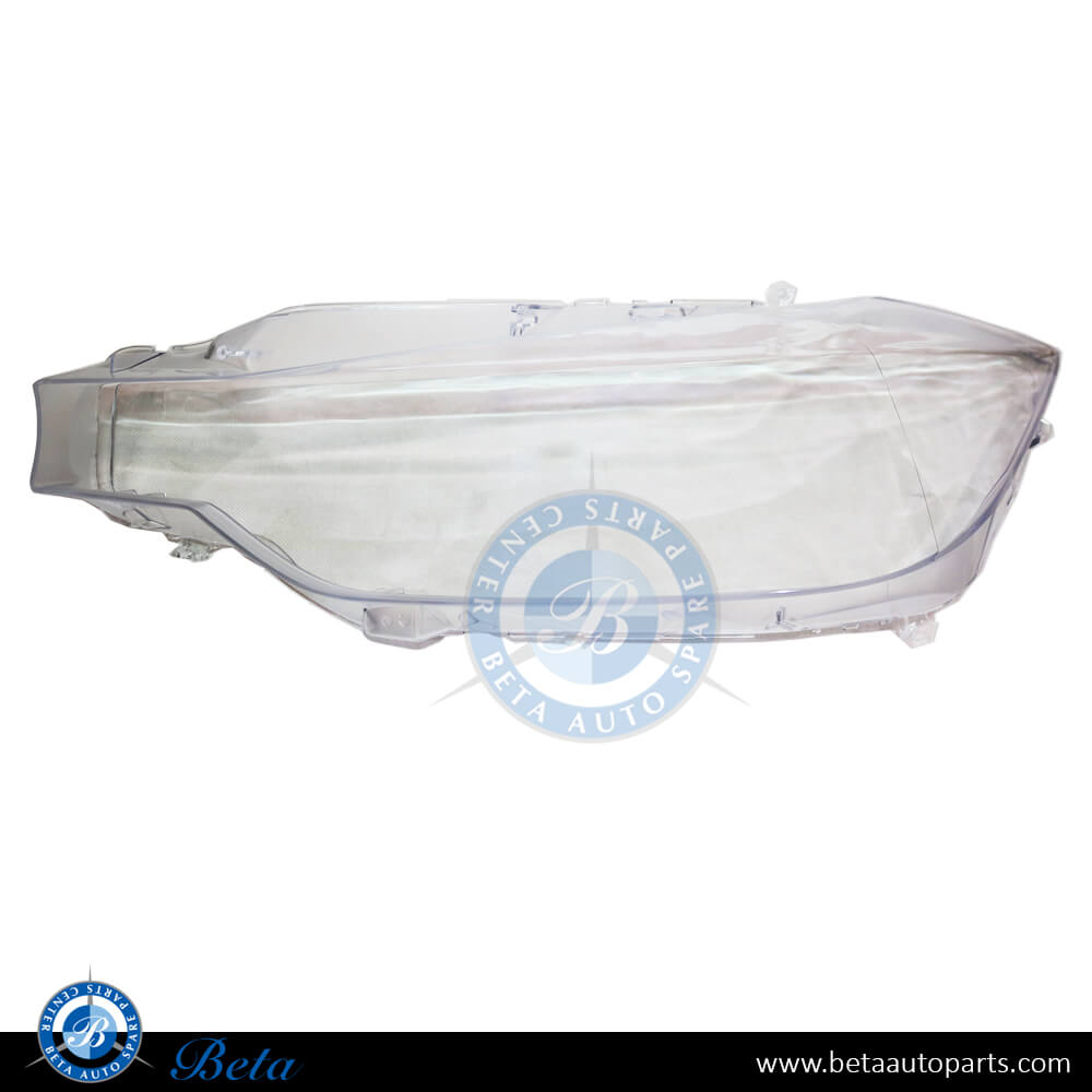 Left Side Headlamp Lens for BMW 3 Series F30 2012-2015 models, Part Number 63117339385 Left Side Headlamp Lens for BMW 3 Series F30 2012-2015 models, Part Number 63117339385